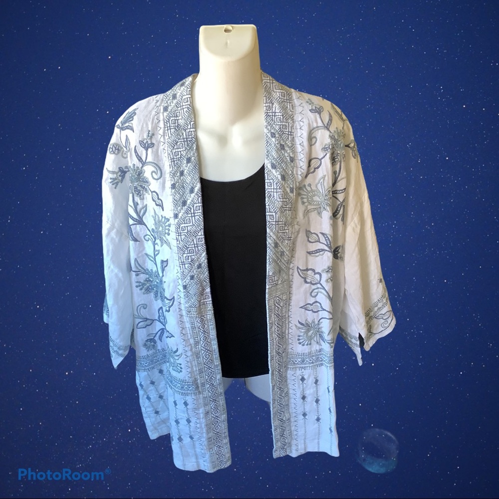 Johnny Was Maike Linen Kimono